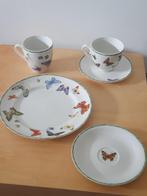 JBS servies,  serie Vlinders., Ophalen of Verzenden, Overige stijlen, Bord(en)