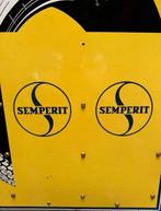 SEMPERIT banden oud emaille reclamebord, Verzamelen, Merken en Reclamevoorwerpen, Reclamebord, Gebruikt, ., Ophalen of Verzenden