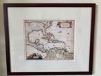 Insular Americanae in Oceano Septentrionali, Boeken, Atlassen en Landkaarten, Gelezen, Voor 1800, Wereld, Ophalen of Verzenden