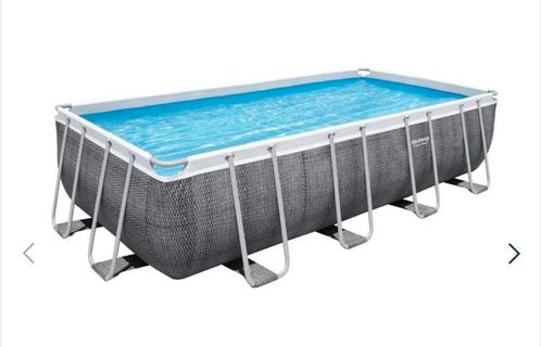 Bestway Power Steel zwembad - 549 x 274 x 122 cm (Rotan), Tuin en Terras, Zwembaden, Zo goed als nieuw, 120 cm of meer, 400 cm of meer