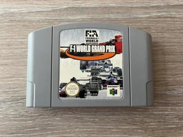 F-1 World Grand Prix voor de Nintendo 64 beschikbaar voor biedingen