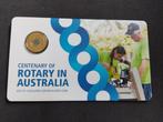 coincard groot australie 1 dollar 2021 fdc, Postzegels en Munten, Munten | Oceanië, Ophalen of Verzenden