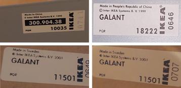 Zeer royaal hoekbureau (Ikea galant) - afbeelding 10