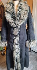 Afghaanse vintage penny lane vegan lammy fake schapenvacht, Kleding | Dames, Jassen | Winter, Zwart, Maat 42/44 (L), Missy, Ophalen of Verzenden