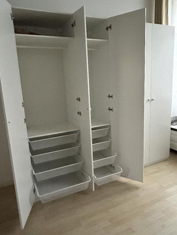 Ikea PAX kledingkast 1.25 x 2.35, €250 of 2 voor €470 - afbeelding 4