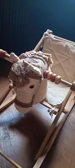 Houten hobbelpaardje stoeltje, Ophalen, Zo goed als nieuw