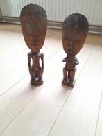 2 houten beeldjes, Ophalen of Verzenden