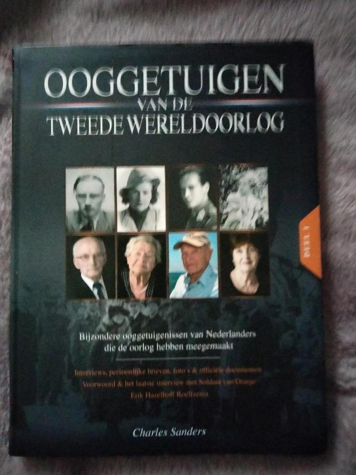 C. Sanders - Ooggetuigen van de tweede wereldoorlog, Boeken, Geschiedenis | Vaderland, Zo goed als nieuw, Ophalen
