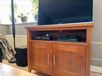 Tv meubel 95cm x 51cm (lxb), kersenhout blank gelakt, Ophalen, Gebruikt, 50 tot 100 cm, Minder dan 100 cm