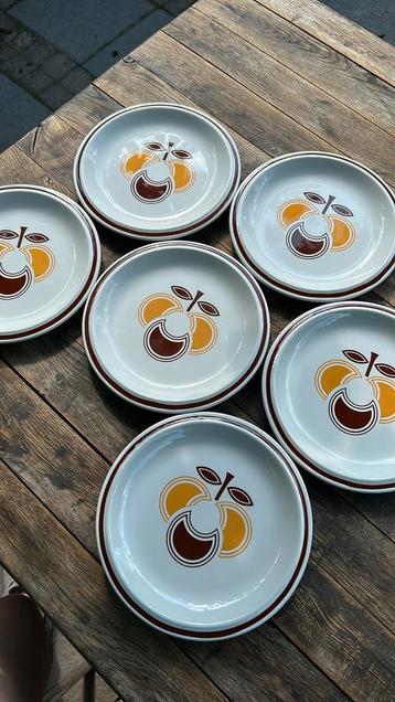 6 vintage oude bordjes Richard Ginori Italy ongebruikt beschikbaar voor biedingen