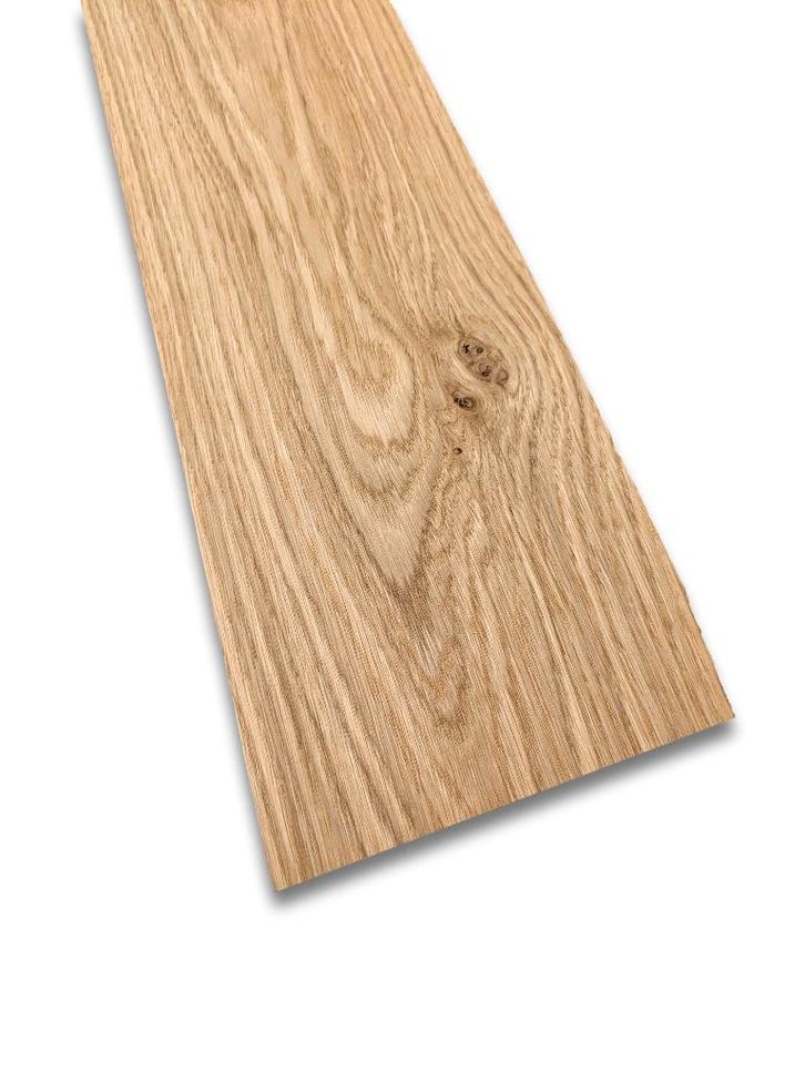 Rustiek eiken fineer | 170x14 cm, Hobby en Vrije tijd, Knutselen, Nieuw, Materiaal, Verzenden