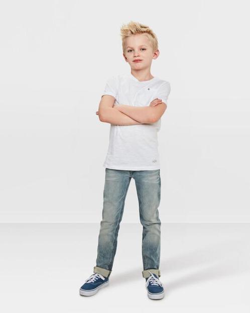 Mooie blauwe WE Blue Ridge skinny fit jog jeans mt 164., Kinderen en Baby's, Kinderkleding | Maat 164, Zo goed als nieuw, Jongen