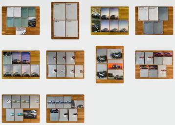 Folders Audi 80, 100, A3, A4 en A6 beschikbaar voor biedingen