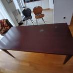 Te koop gelakte kersenhouten tafel, Ophalen, Gebruikt, 50 tot 100 cm, Vijf personen of meer