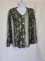 Stoere jaren '60/ '70 blouse gave mouw mt L, ., Maat 42/44 (L), Ophalen of Verzenden, Zo goed als nieuw