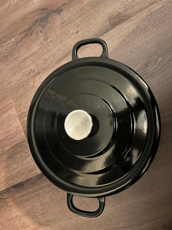 Royal van Kempen en Begeer braadpan, Huis en Inrichting, Keuken | Potten en Pannen, Zo goed als nieuw, Koekenpan of Braadpan, Gietijzer