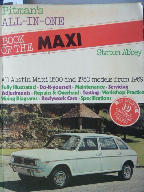 Austin Maxi 1500 and 1750., Auto diversen, Handleidingen en Instructieboekjes, Ophalen of Verzenden