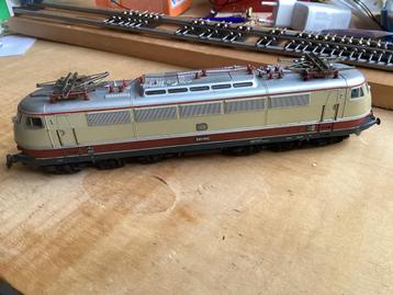 Marklin 3053 DB E03 002 met enkele rij roosters bovenverlich beschikbaar voor biedingen