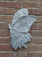 Vlinder wanddecoratie betonnen beeld tuinbeeld beton, Ophalen of Verzenden