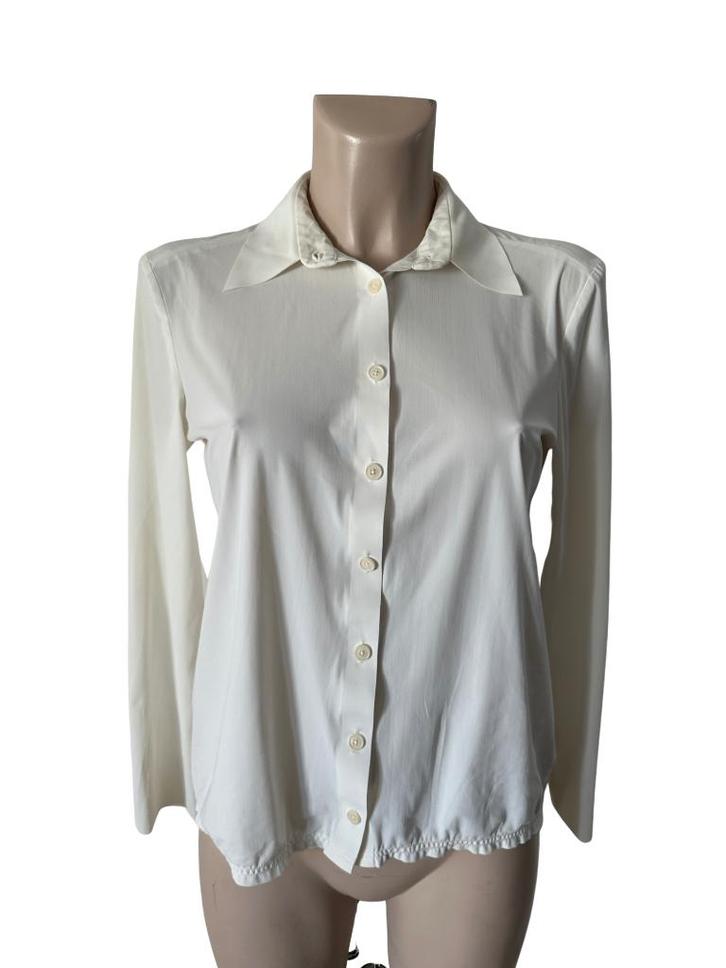 Zenggi blouse S, Kleding | Dames, Truien en Vesten, Zo goed als nieuw, Maat 34 (XS) of kleiner, Wit, Ophalen of Verzenden