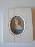 Antiek ivoor van voor 1940 miniatuur portret lijstje, Verzenden