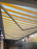 zonnescherm (6 meter) elektrisch, Tuin en Terras, Ophalen, Gebruikt, 450 cm of meer, Elektrisch
