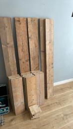 Partij steigerhout, Doe-het-zelf en Verbouw, Hout en Planken, Ophalen, Minder dan 25 mm, Zo goed als nieuw, Plank