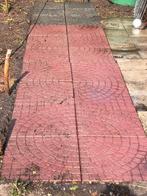 Siertegels cirkel, Tuin en Terras, Ophalen, Gebruikt, Beton, Terrastegels