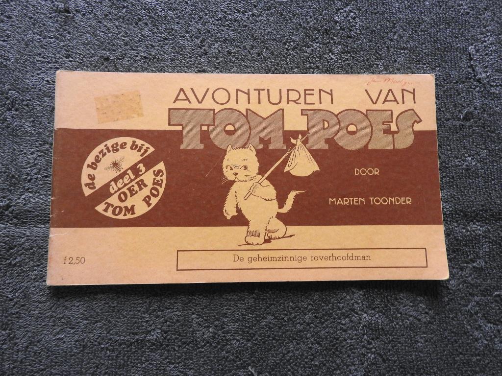 Marten Toonder - Tom Poes - De geheimzinnige roverhoofdman, Eén stripboek, Ophalen of Verzenden, Zo goed als nieuw