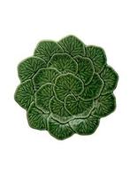 Set 3x Bordallo Pinheiro Geranium Groen Bord 22cm, Huis en Inrichting, Keuken | Servies, Verzenden, Keramiek, Nieuw, Bord(en)