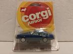 Corgi Toys junior 1976 Mettoys Jaguar XJS blauw 3INCH, Ophalen of Verzenden, Gebruikt, Auto, Corgi