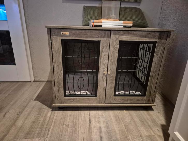 Hondehok | Hondebench Nieuw van Pawhut, Dieren en Toebehoren, Hondenhokken, Zo goed als nieuw, Minder dan 65 cm, Ophalen