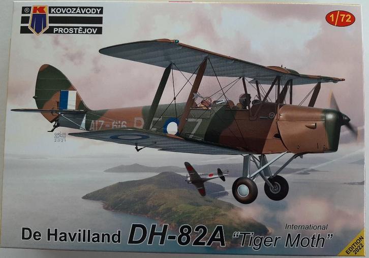 KP De Havilland DH-82A Tiger Moth Kon. Marine 1/72, Hobby en Vrije tijd, Modelbouw | Vliegtuigen en Helikopters, Nieuw, Vliegtuig
