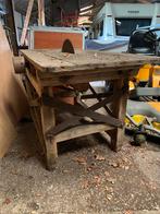 Antieke zaagbok, Ophalen, Gebruikt