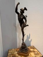 Bronzen Beeld van Mercurius, Antiek en Kunst, Antiek | Koper en Brons, Ophalen