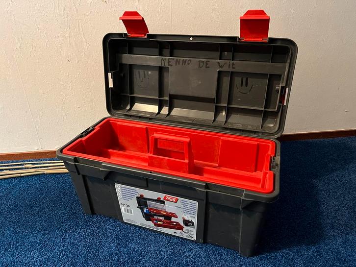 Tayg gereedschapskoffer, Doe-het-zelf en Verbouw, Gereedschapskisten, Gebruikt, Ophalen of Verzenden