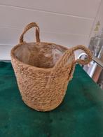 bloempot zeegras met plastic 2x, Ophalen of Verzenden, 'T Olde Gre-j, Info@toldegrej.nl, Endepoelstraat 20f Didam