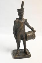 Jean Marianne Bremers bronzen beeld militair trommel, Ophalen of Verzenden