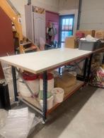 Werkbank / Tafel - werktafel (schoonmaken nodig), Ophalen, Gebruikt