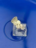 Handgemaakte spoon ring "Flowerpower 2 ", Overige materialen, 20 of groter, Ophalen of Verzenden, Zo goed als nieuw