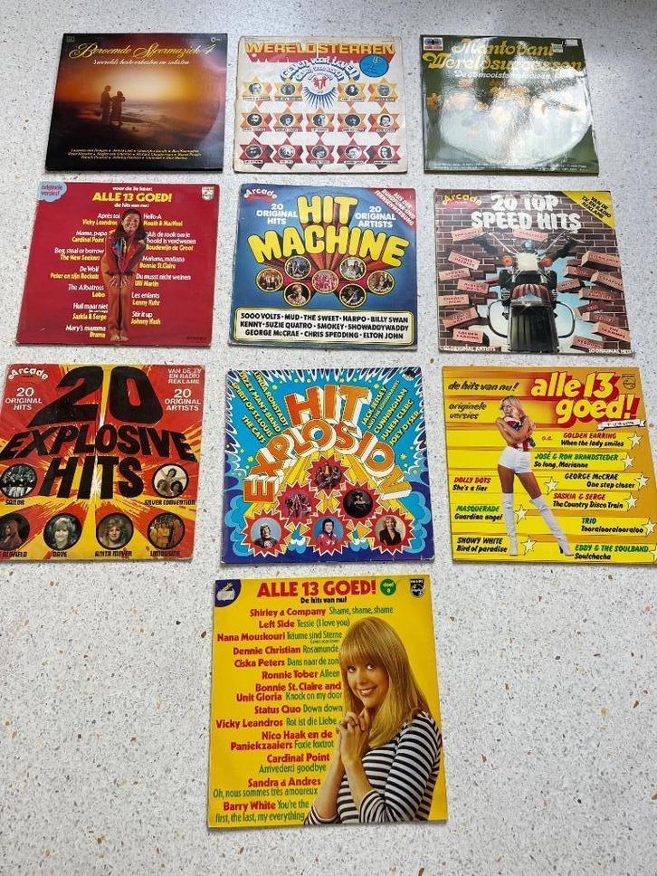 Partij langspeelplaten, Cd's en Dvd's, Vinyl | Verzamelalbums, Gebruikt, Overige genres, Overige formaten, Ophalen