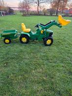 Kinder tractor john deere met voorlader, Kinderen en Baby's, Speelgoed | Buiten | Skelters, Ophalen, Gebruikt, Overige merken