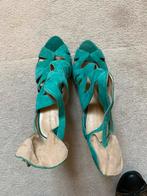 Turqouise dames pump zara, Ophalen, Zara, Schoenen met hoge hakken, Gedragen