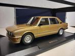BMW M 535 i sedan champagne gold 1980 Norev 1:18 KRD, Hobby en Vrije tijd, Ophalen of Verzenden, Zo goed als nieuw, Auto, Norev