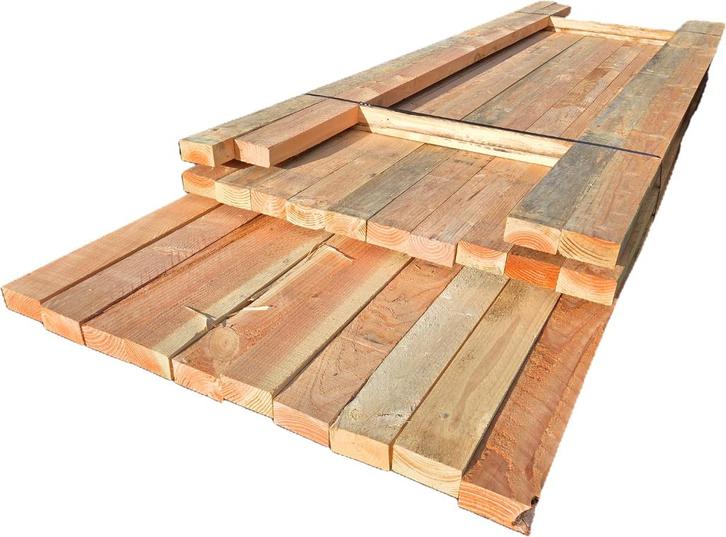 Douglas balken 5x10 cm - nr: TB85, Tuin en Terras, Palen, Balken en Planken, Balken, 250 cm of meer, Ophalen