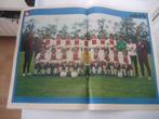 ajax poster 1971-1972 cruijff swart keizer, Ophalen of Verzenden, Gebruikt, Ajax, Poster, Plaatje of Sticker