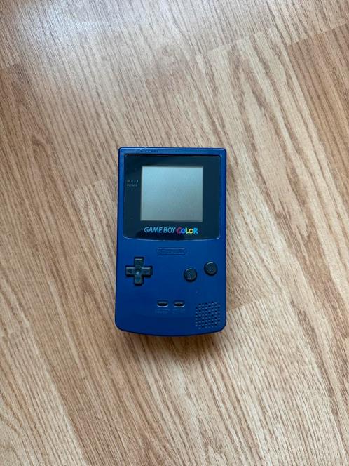 Gameboy color paars, Spelcomputers en Games, Spelcomputers | Nintendo Game Boy, Gebruikt, Game Boy Color, Ophalen of Verzenden