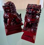 2 tempelwachters - 12 cm hoog, Antiek en Kunst, Ophalen of Verzenden