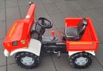 Rolly Toys Unimog brandweer rollyunimog fire trapauto, Kinderen en Baby's, Speelgoed | Buiten | Voertuigen en Loopfietsen, Ophalen