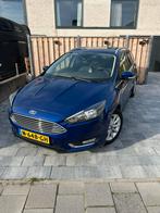 Ford Focus 1.5 Ecoboost |Titanium |stoel/stuurverwaming |vol, Auto's, Ford, 1498 cc, Blauw, Leder en Stof, Stationwagon